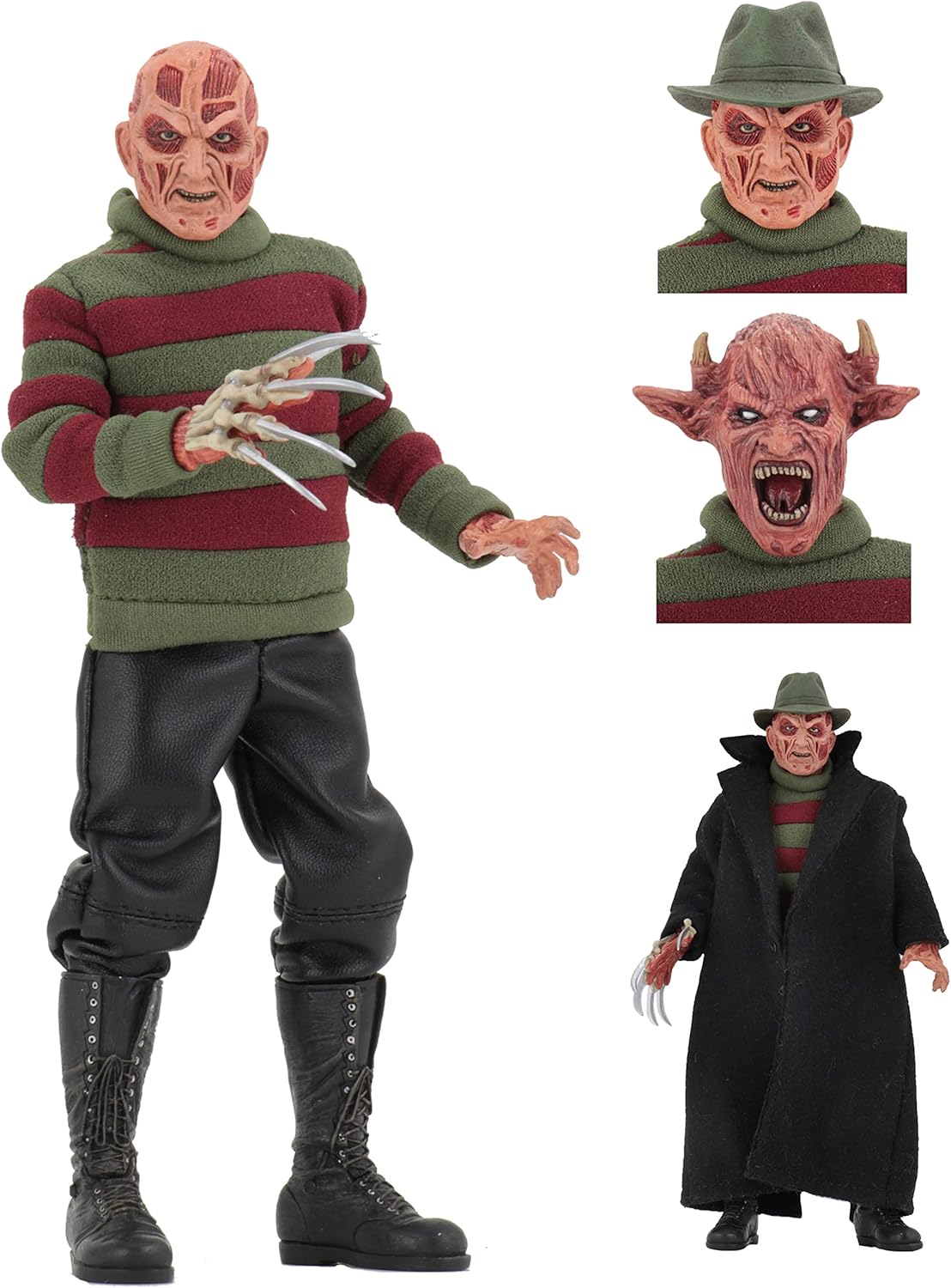 NECA A Nightmare on Elm Street Freddy Krueger New Nightmare Clothed Actionfigur