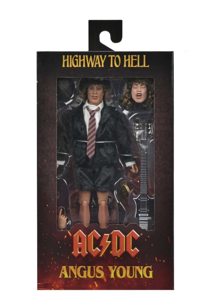 NECA AC/DC Angus Highway Tour Hell Clothed Actionfigur