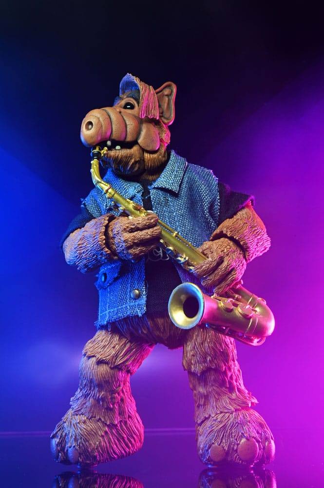 NECA Alf Ultimate Born to Rock Alf Actionfigur