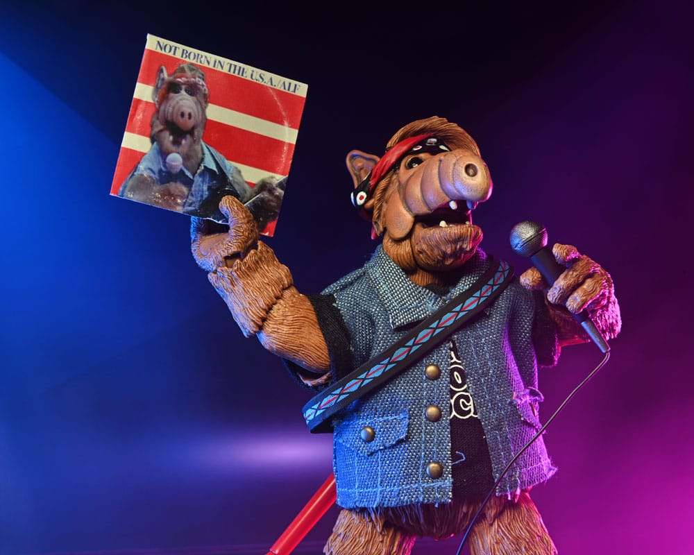 NECA Alf Ultimate Born to Rock Alf Actionfigur