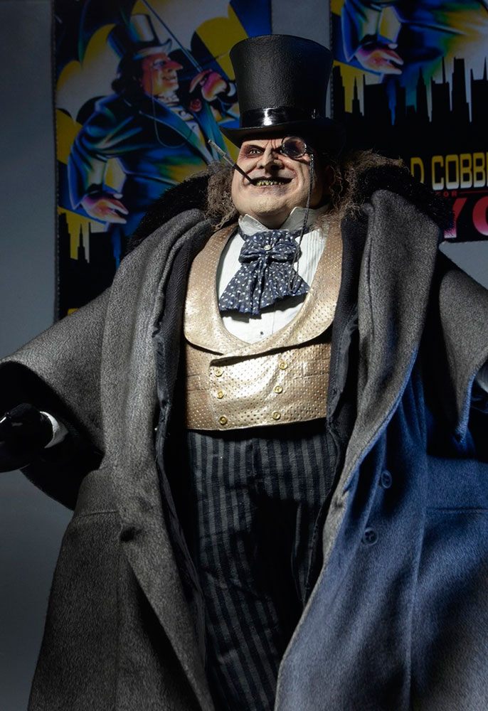 NECA Batmans Rückkehr Mayoral Penguin (Danny DeVito) 1/4 Actionfigur
