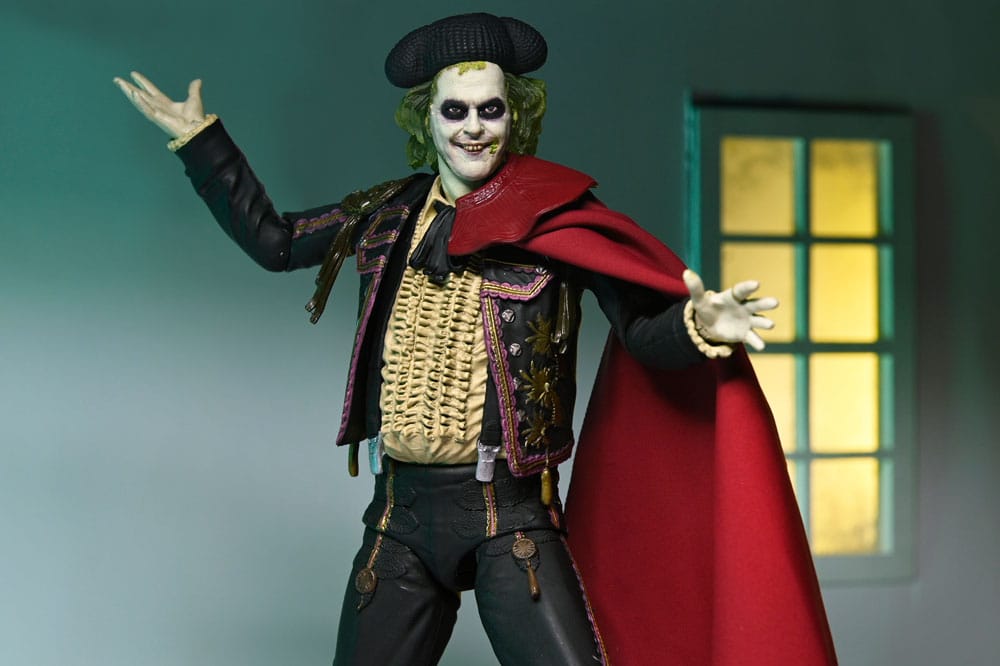 NECA Beetlejuice Beetlejuice Ultimate ’Matador’ Beetlejuice and Sandworm 2 Pack Actionfiguren