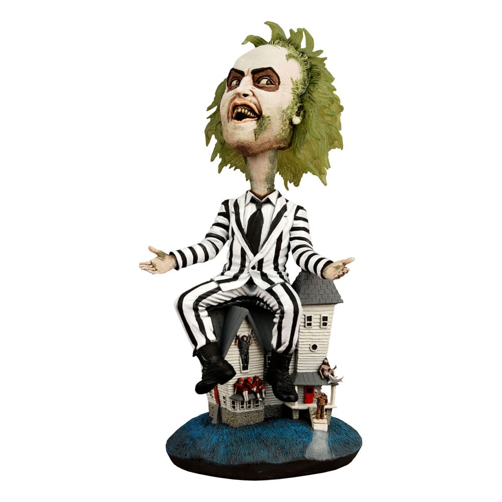 NECA Beetlejuice Head Knocker Wackelkopf-Figur