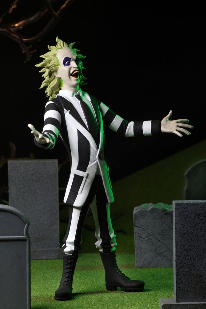 NECA Beetlejuice Toony Terrors Beetlejuice Actionfigur
