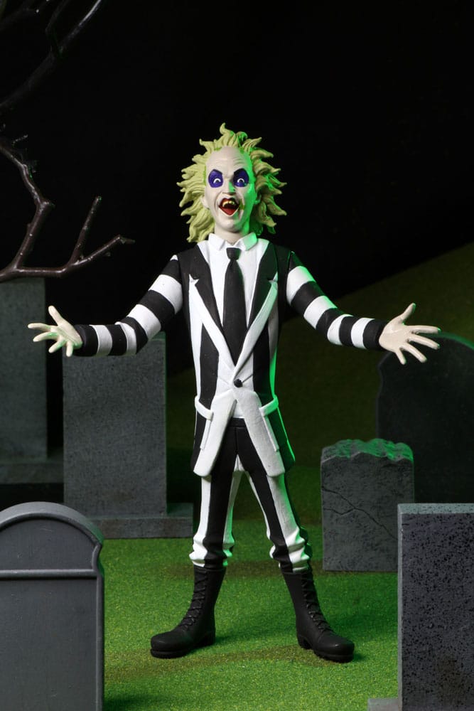 NECA Beetlejuice Toony Terrors Beetlejuice Actionfigur