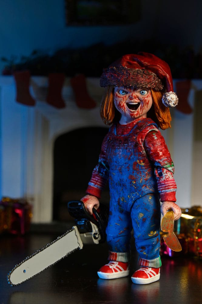 NECA Chucky Die Mörderpuppe Ultimate Chucky (Holiday Edition) Actionfigur