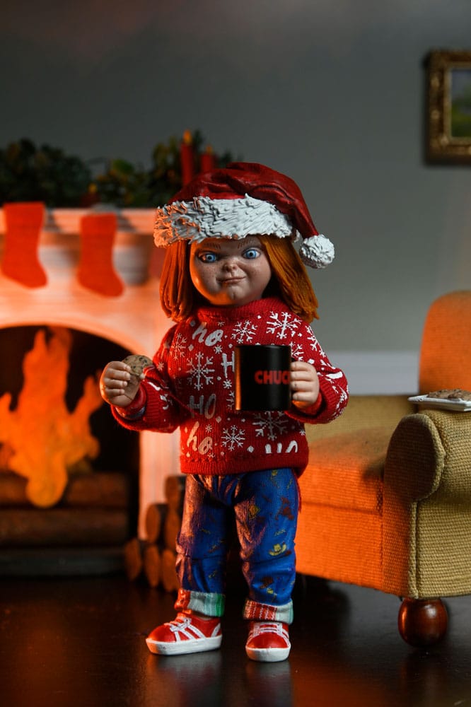 NECA Chucky Die Mörderpuppe Ultimate Chucky (Holiday Edition) Actionfigur