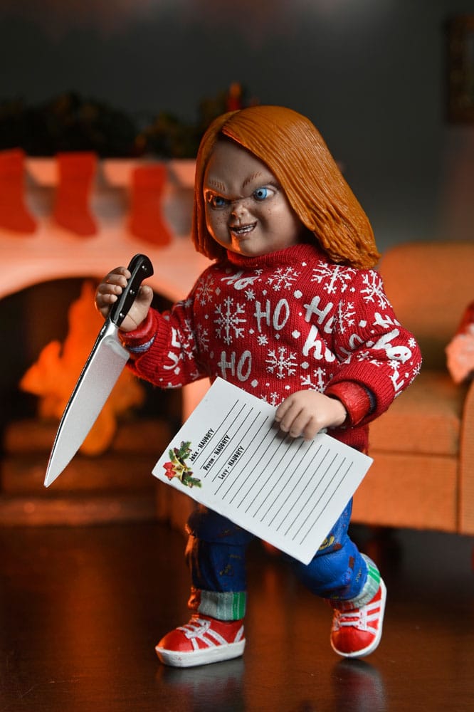 NECA Chucky Die Mörderpuppe Ultimate Chucky (Holiday Edition) Actionfigur