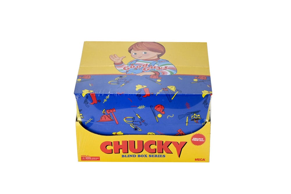 NECA Chucky TV Good Guy Blind Box Actionfigur 12er Display