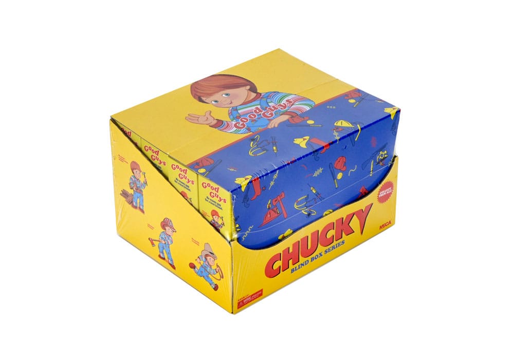 NECA Chucky TV Good Guy Blind Box Actionfigur 12er Display