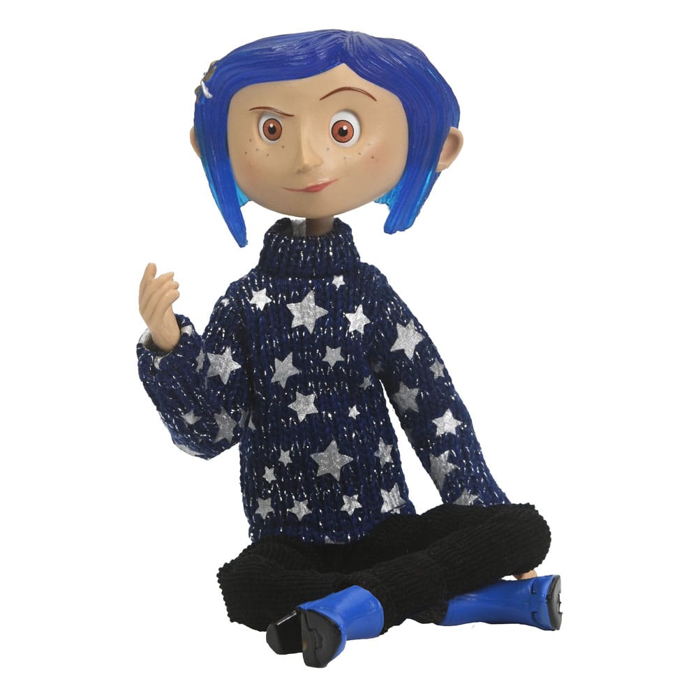 NECA Coraline in Star Sweater 18 cm Figur