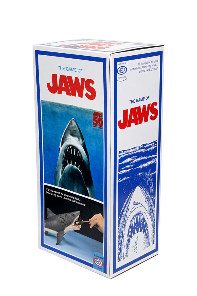 NECA Der weiße Hai The Game of Jaws 50th Anniversary 38 cm Head to Tail Actionfigur
