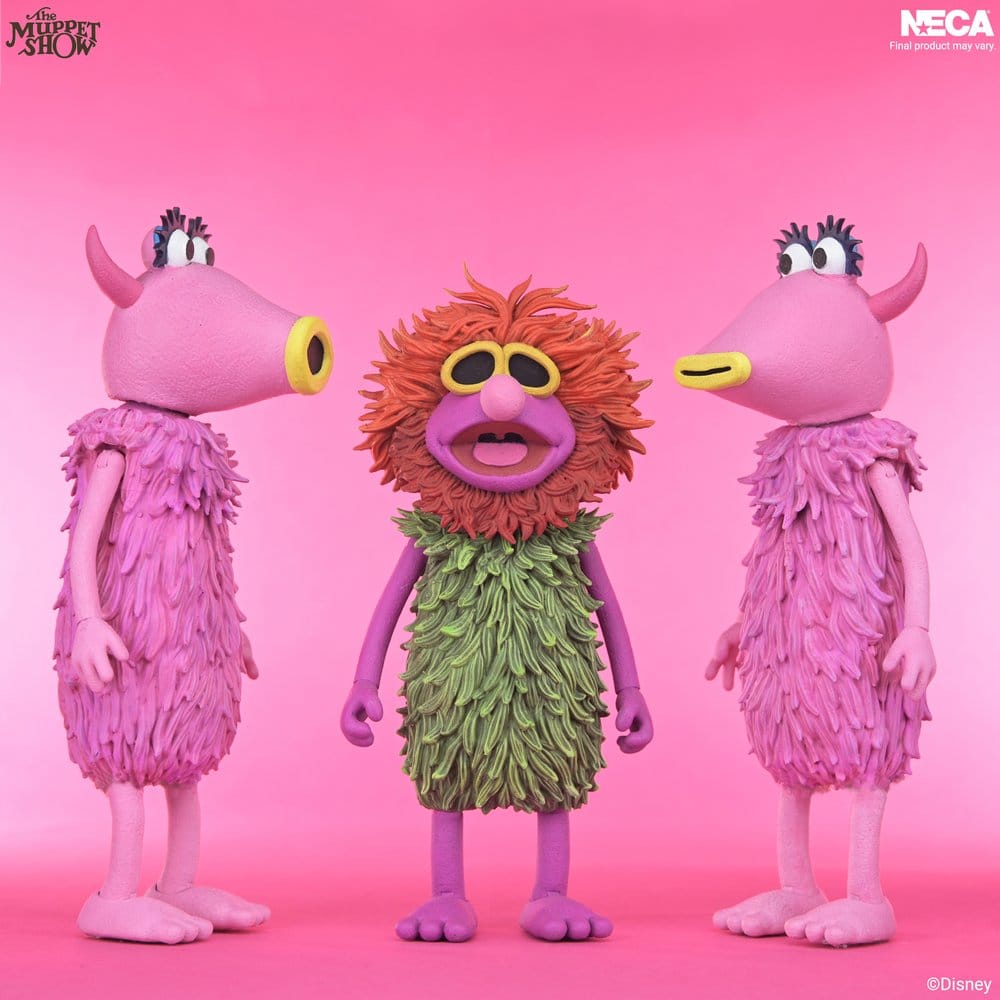 NECA Die Muppet Show Ultimate Mahna Mahna And The Snowths 3er-Pack Actionfiguren