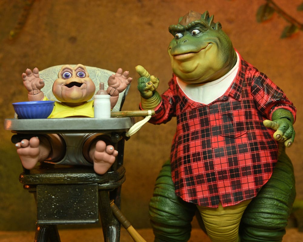NECA Dinosaurs Actionfigur Ultimate Earl Sinclair Actionfigur 18 cm
