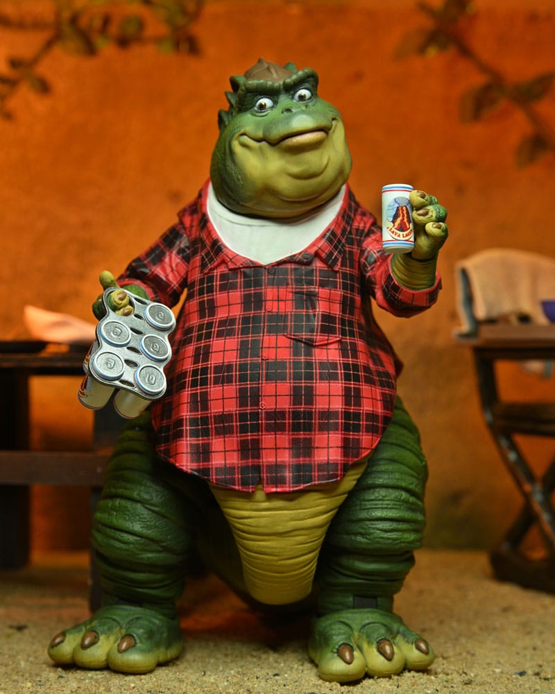 NECA Dinosaurs Ultimate Earl Sinclair Actionfigur 18 cm