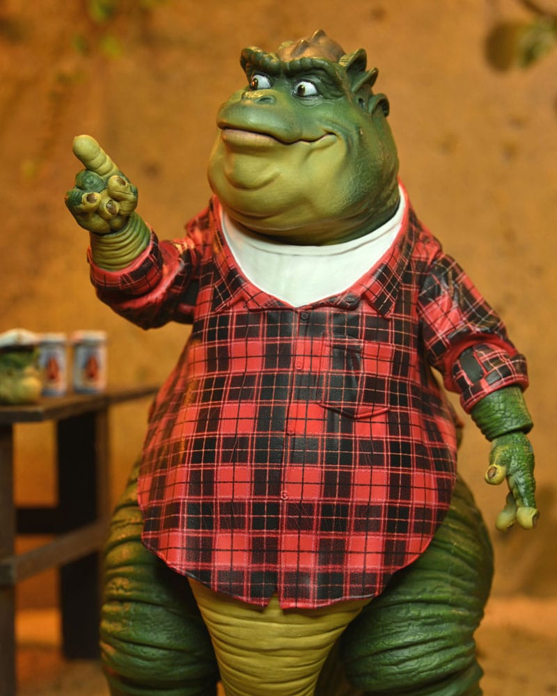 NECA Dinosaurs Ultimate Earl Sinclair Actionfigur 18 cm