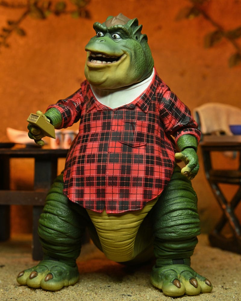 NECA Dinosaurs Ultimate Earl Sinclair Actionfigur 18 cm