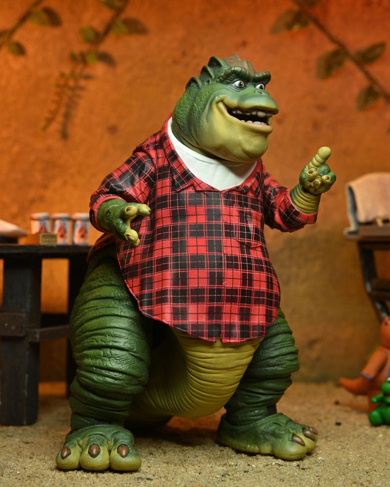 NECA Dinosaurs Ultimate Earl Sinclair Actionfigur 18 cm