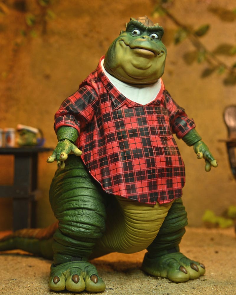 NECA Dinosaurs Ultimate Earl Sinclair Actionfigur 18 cm
