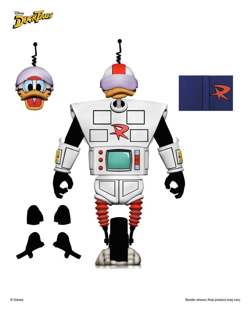 NECA DuckTales Ultimate Gizmoduck Actionfigur