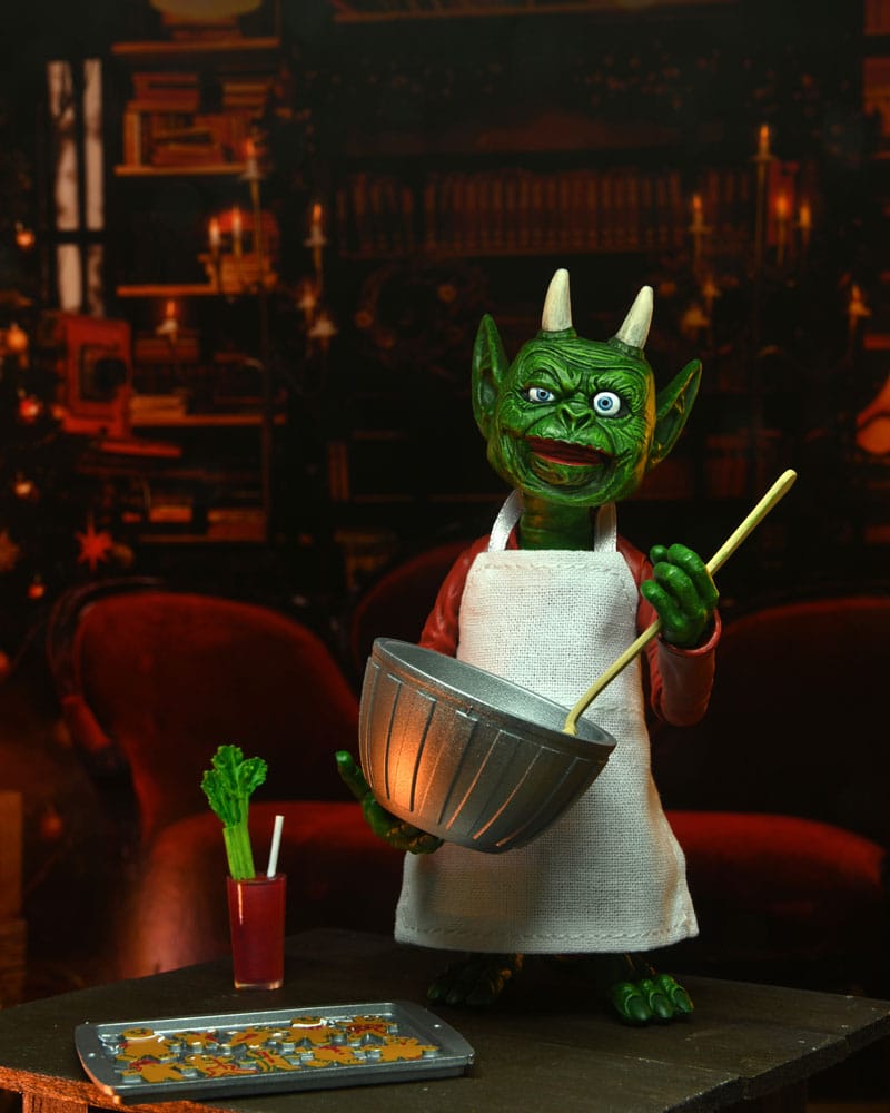 NECA Elvira Mistress of the Dark Very Scary Xmas Clothed Actionfigur