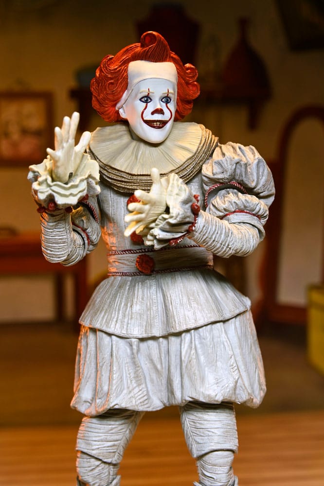 NECA Es Welcome To Derry Ultimate Bob Gray As Pennywise Actionfigur