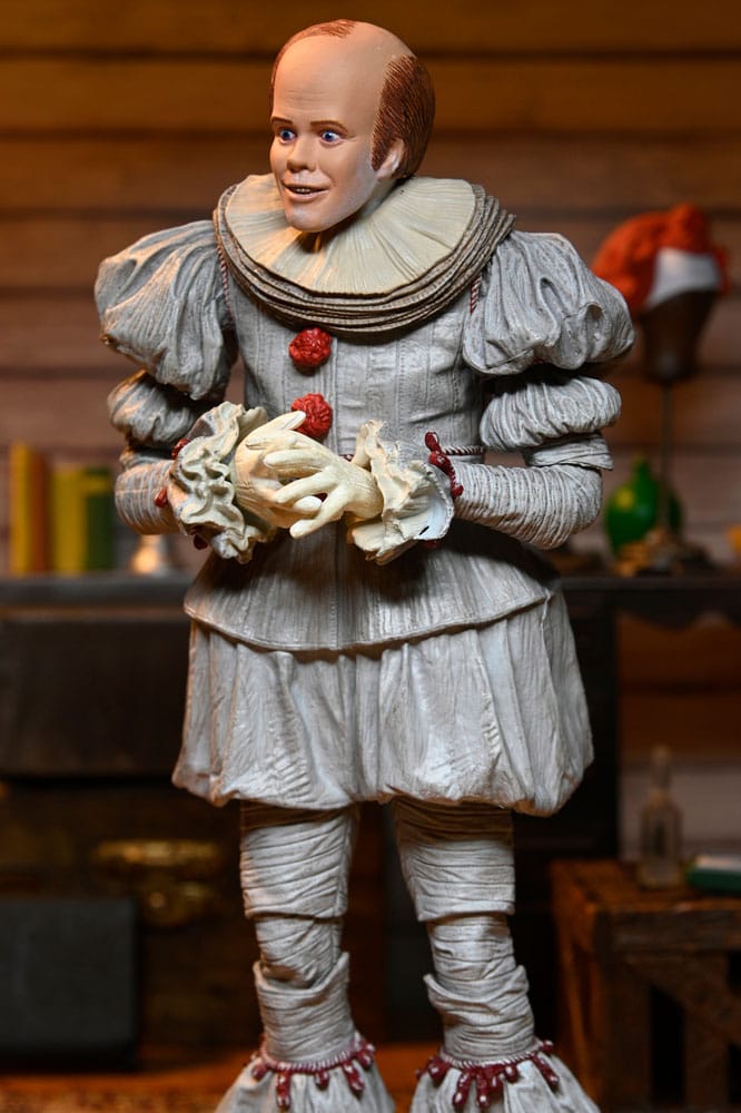 NECA Es Welcome To Derry Ultimate Bob Gray As Pennywise Actionfigur