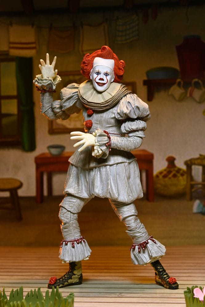 NECA Es Welcome To Derry Ultimate Bob Gray As Pennywise Actionfigur