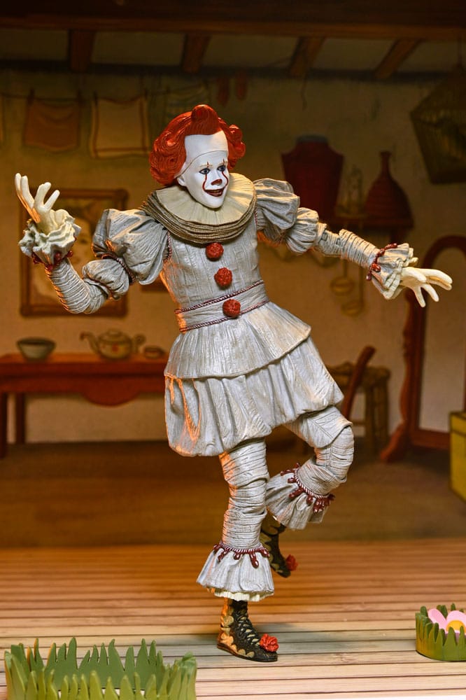 NECA Es Welcome To Derry Ultimate Bob Gray As Pennywise Actionfigur