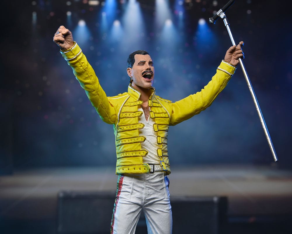 NECA Freddie Mercury Freddie Mercury (Yellow Jacket) Actionfigur