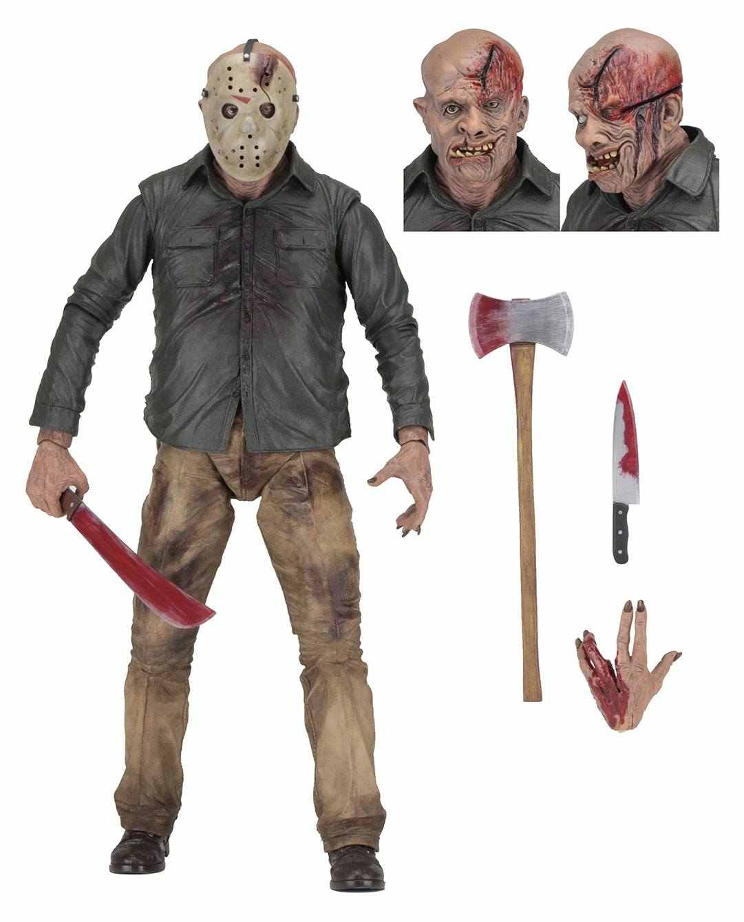 NECA Freitag der 13. Jason Voorhees 46 cm 1/4 Actionfigur