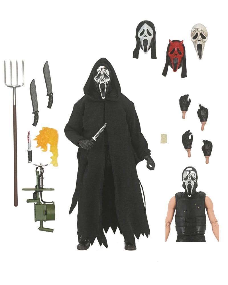 NECA Ghost Face Ultimate Ghost Face Inferno Actionfigur