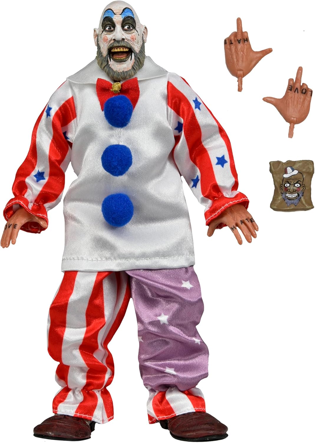 NECA Haus der 1000 Leichen Captain Spaulding Clothed Actionfigur