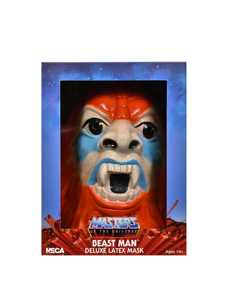 NECA Masters of the Universe - Beastman Deluxe Latexmaske Replik