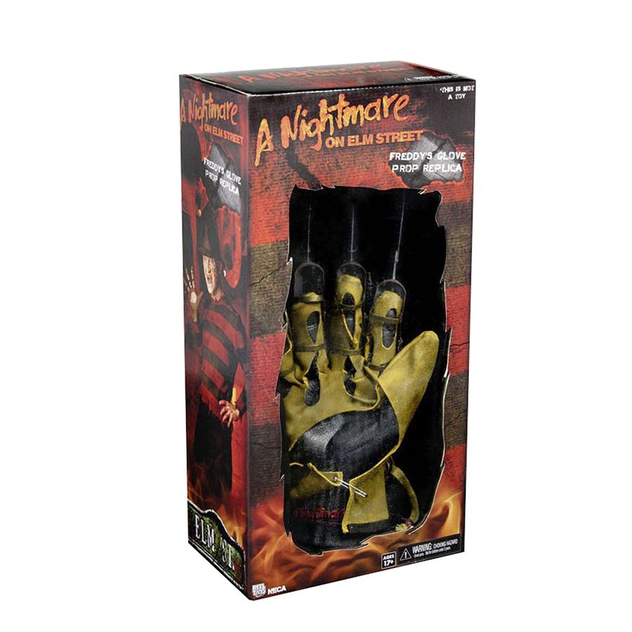 NECA Nightmare on Elm Street Freddy Krueger Glove Prop Replica