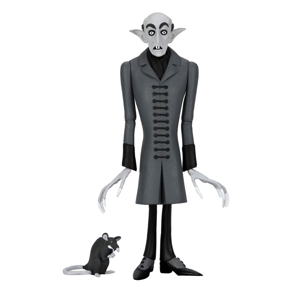 NECA Nosferatu Toony Terrors Count Orlok Silver Screen Edition Actionfigur