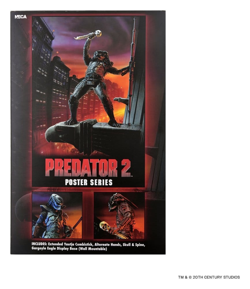 NECA Predator 2 City Hunter Poster Series Actionfigur