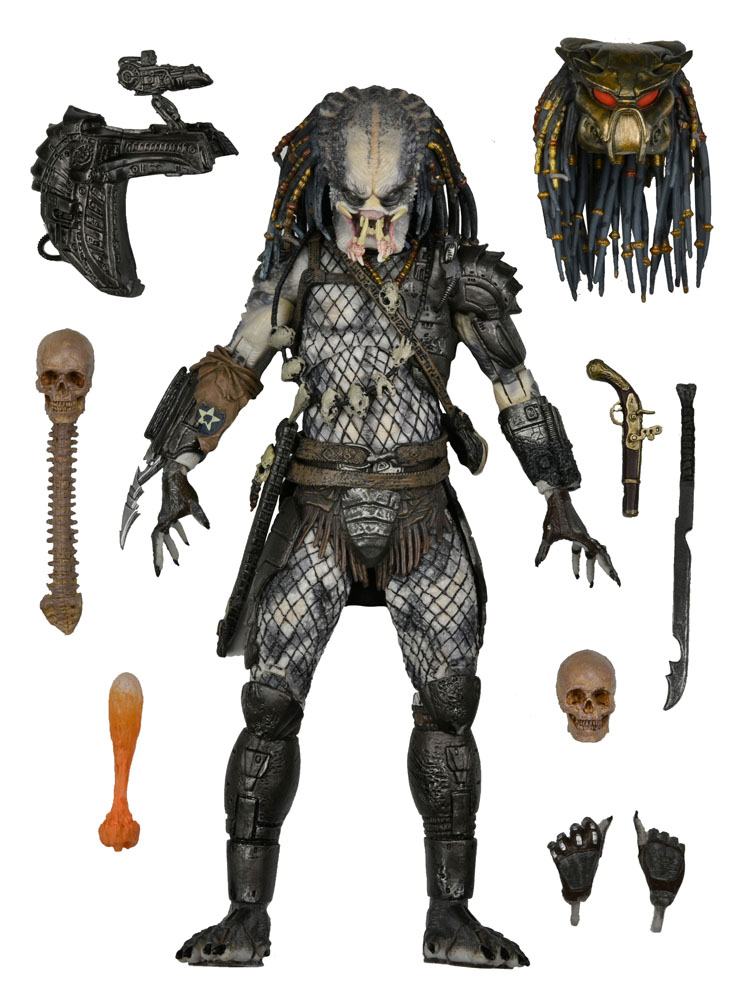 NECA Predator 2 The Lost Tribe Ultimate Elder Predator Actionfigur