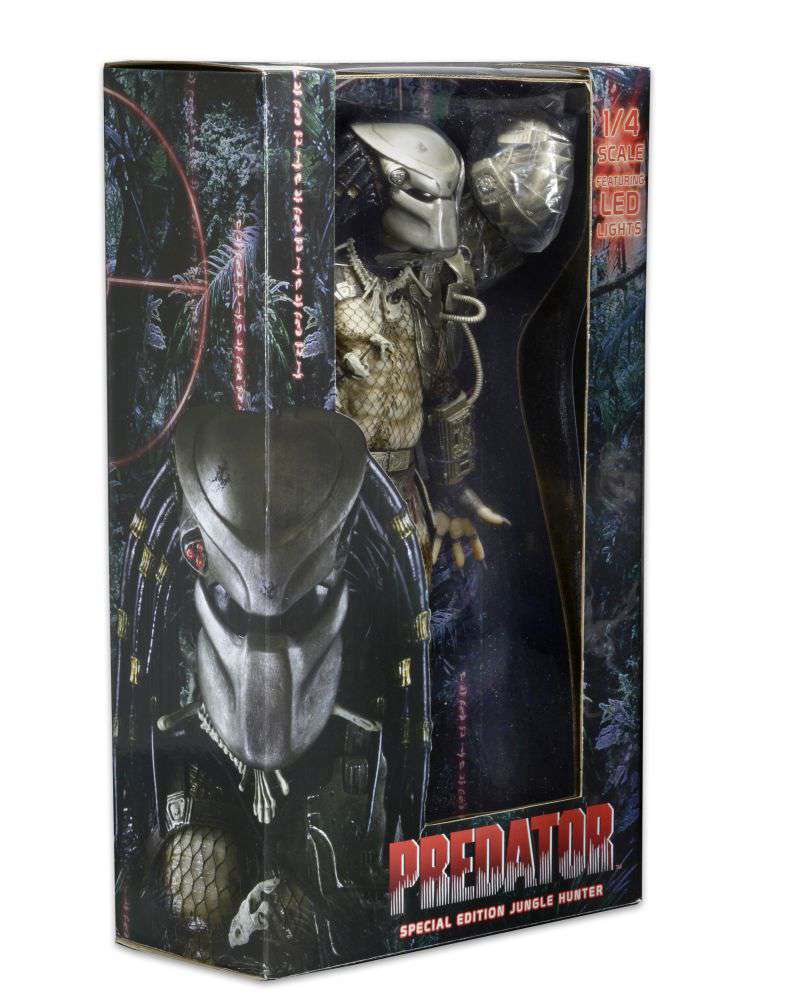 NECA Predator Jungle Hunter with LED Lights 1/4 Actionfigur