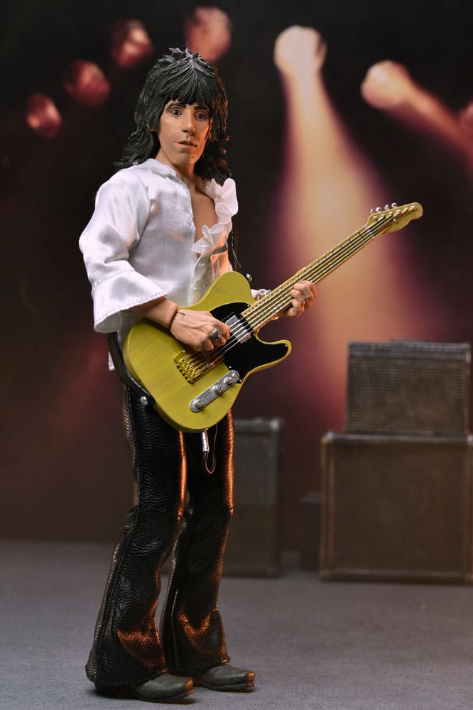 NECA Rolling Stones Keith Richards (1975) Clothed Actionfigur