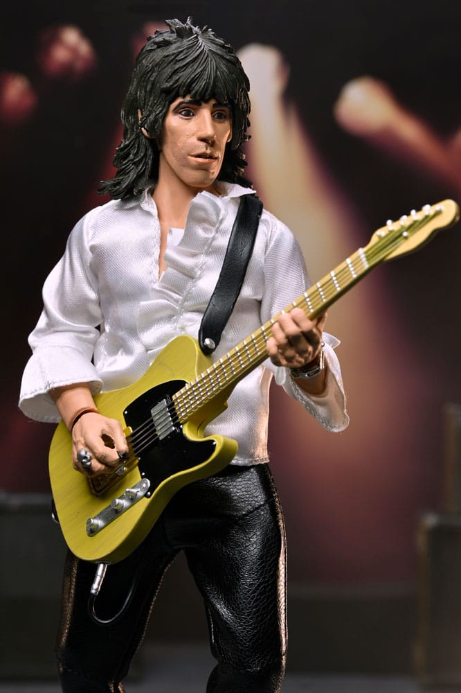 NECA Rolling Stones Keith Richards (1975) Clothed Actionfigur