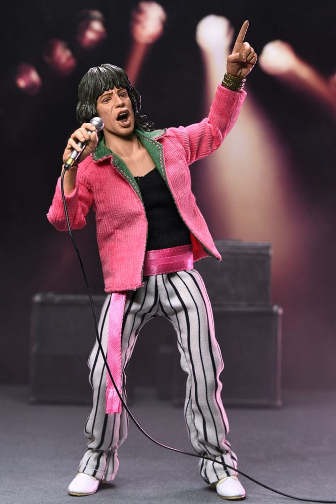 NECA Rolling Stones Mick Jagger (1975) Clothed Actionfigur