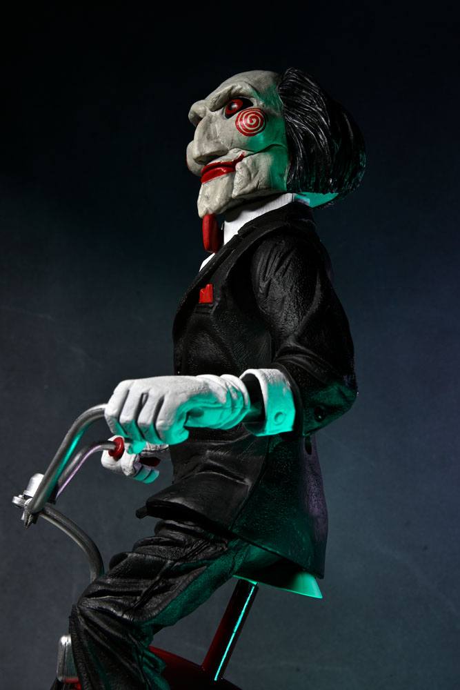 NECA Saw Billy mit Dreirad Actionfigur