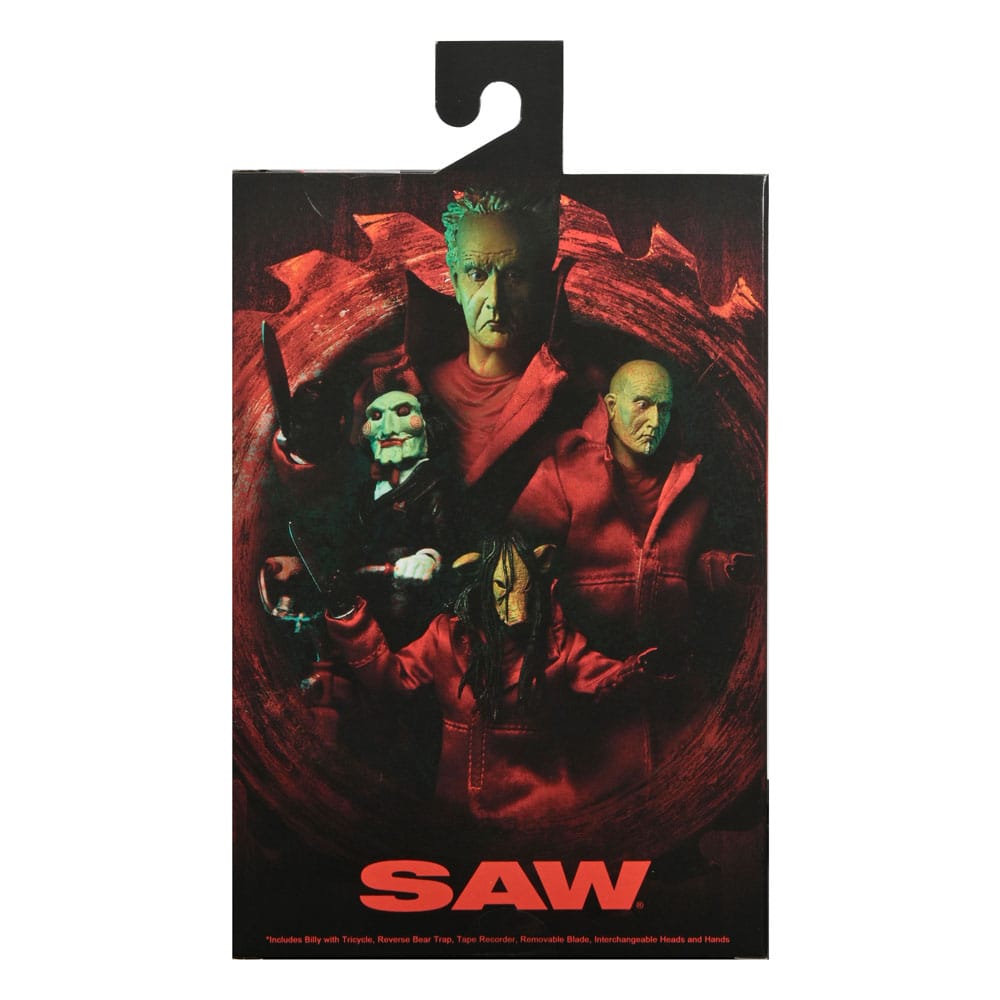 NECA Saw - Ultimate Jigsaw Killer & Billy Red Robe Actionfigur