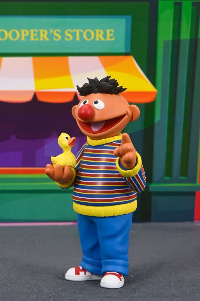 NECA Sesamstraße Ernie Toony Classics Actionfigur 15 cm
