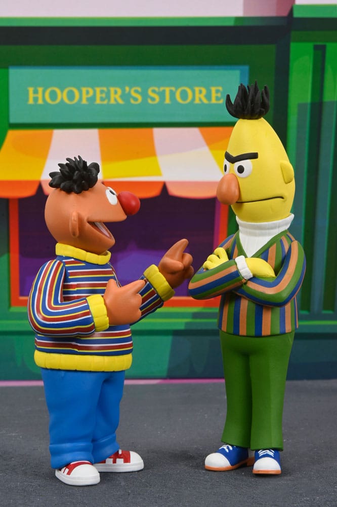 NECA Sesamstraße Ernie Toony Classics Actionfigur 15 cm