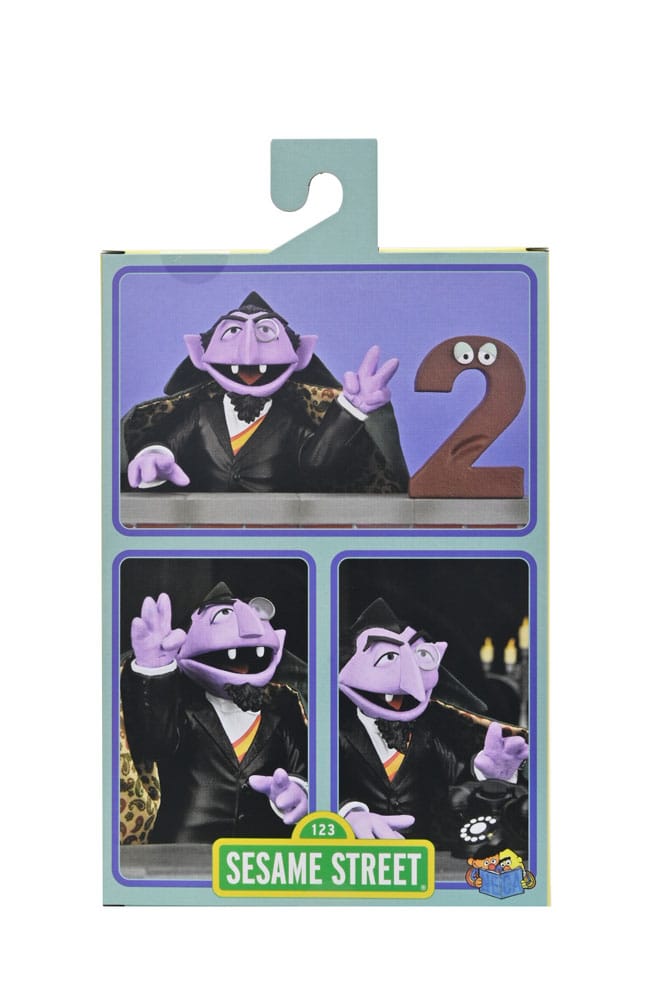 NECA Sesamstraße Ultimate Graf Zahl (The Count) Actionfigur