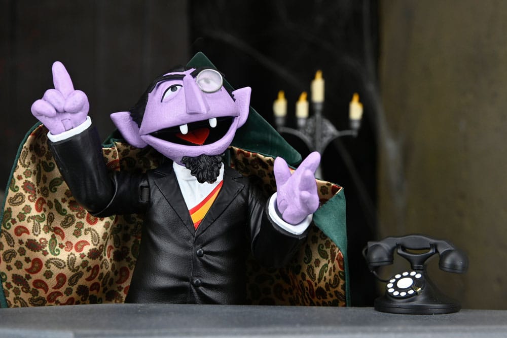 NECA Sesamstraße Ultimate Graf Zahl (The Count) Actionfigur