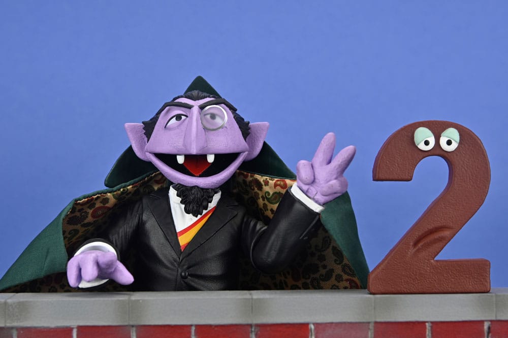 NECA Sesamstraße Ultimate Graf Zahl (The Count) Actionfigur