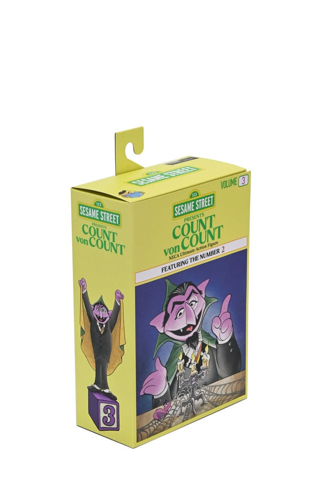 NECA Sesamstraße Ultimate Graf Zahl (The Count) Actionfigur